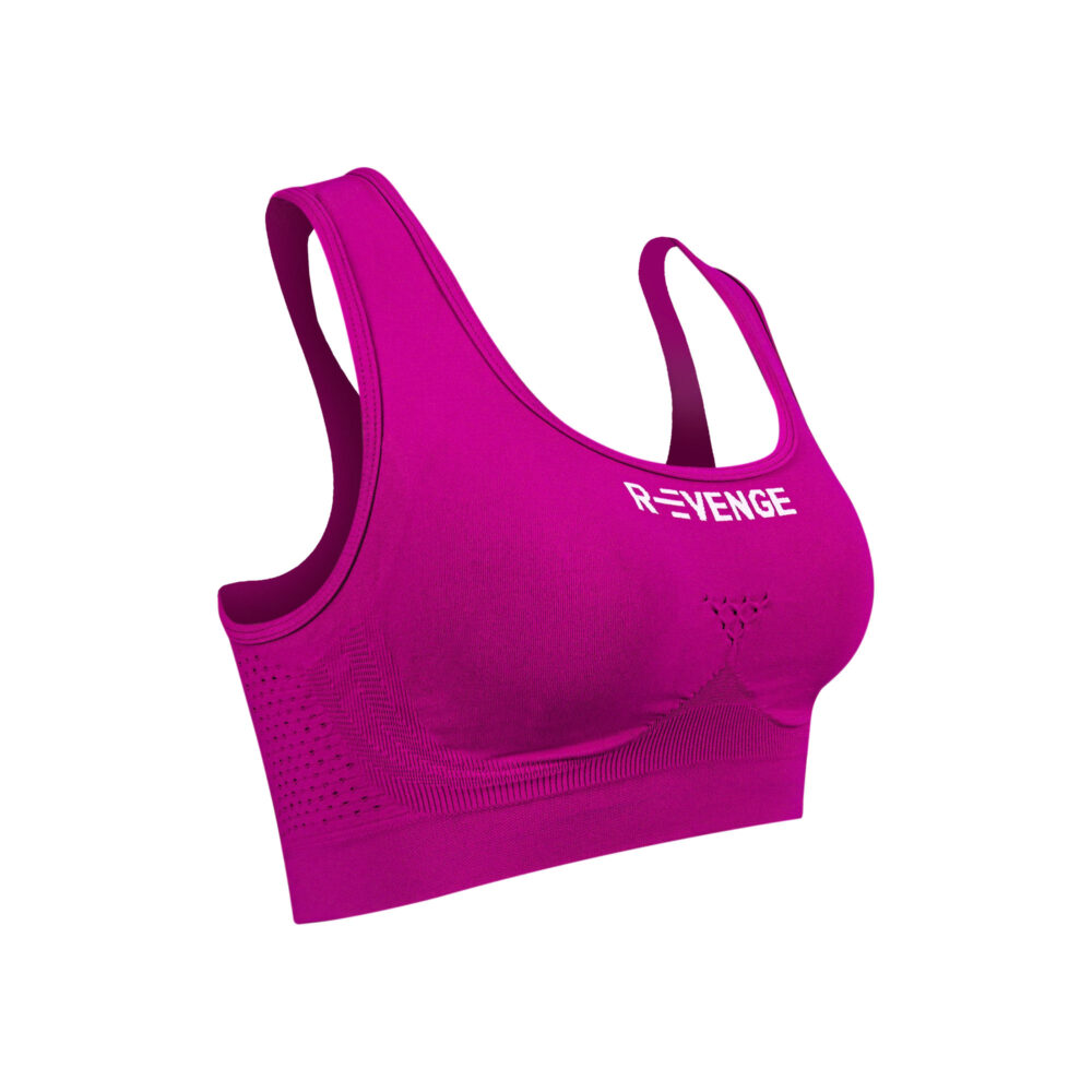 R Evenge Brassiere / Top Tecnico con tasca per coppe